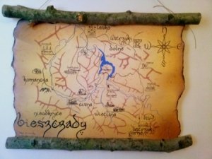 bieszczady mapa nieodkryte bieszczady 