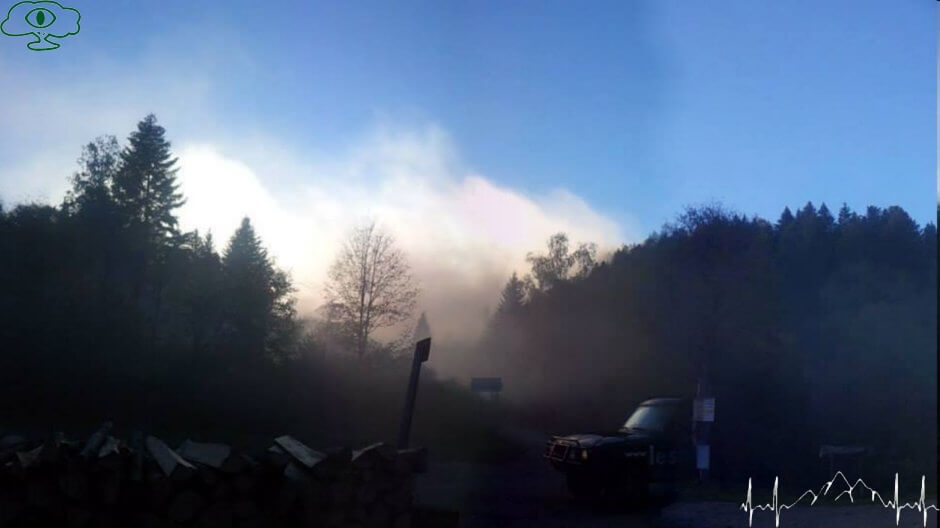 Bieszczadzki Przewodnik "Nieodkryte Bieszczady istnieją naprawdę" zjęcie z okładki