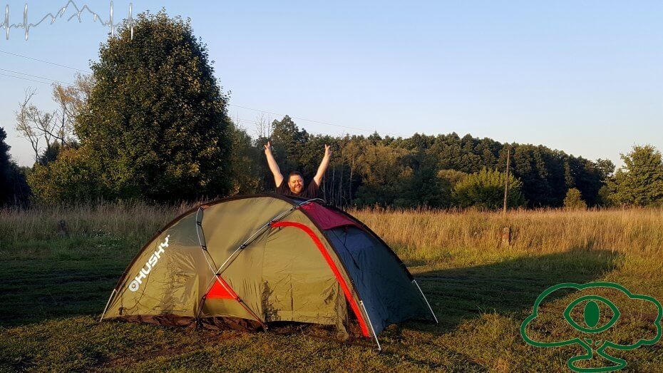 Jaki namiot w Bieszczady zielony husky felen