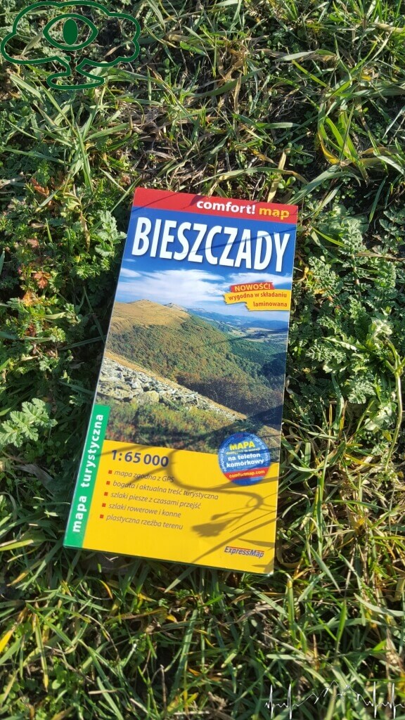 Mapa Bieszczad: Comfort! Map