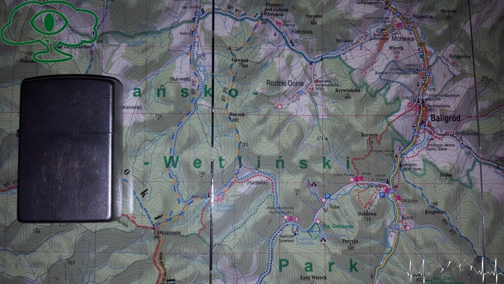 Mapa Bieszczad - Comfort Map- Expressmap Porównanie