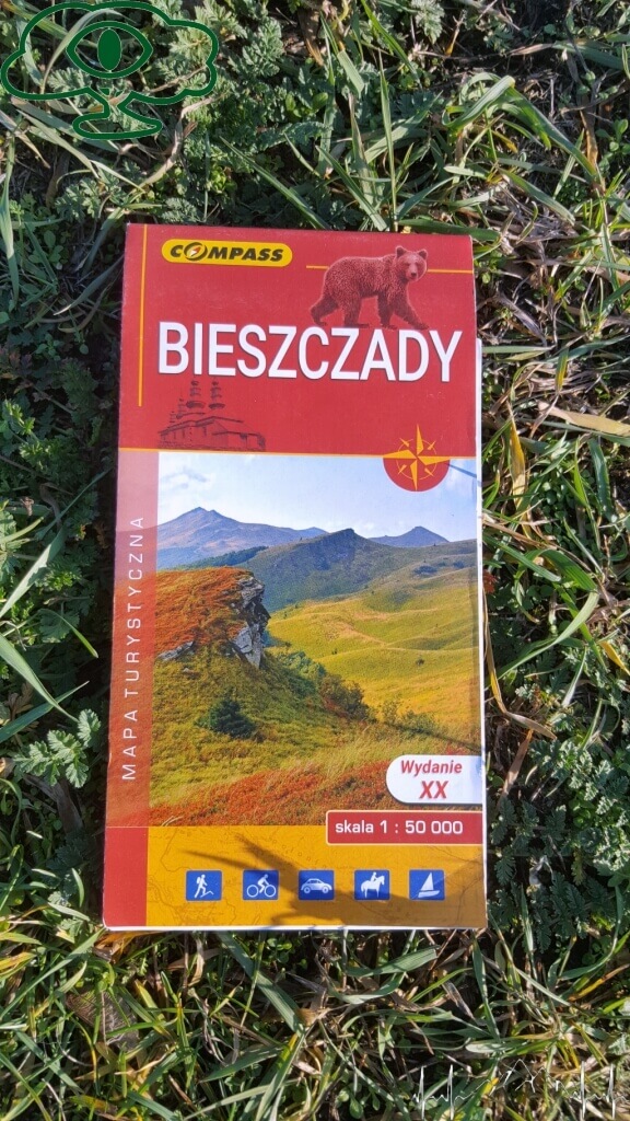 Mapa Bieszczad: Compass