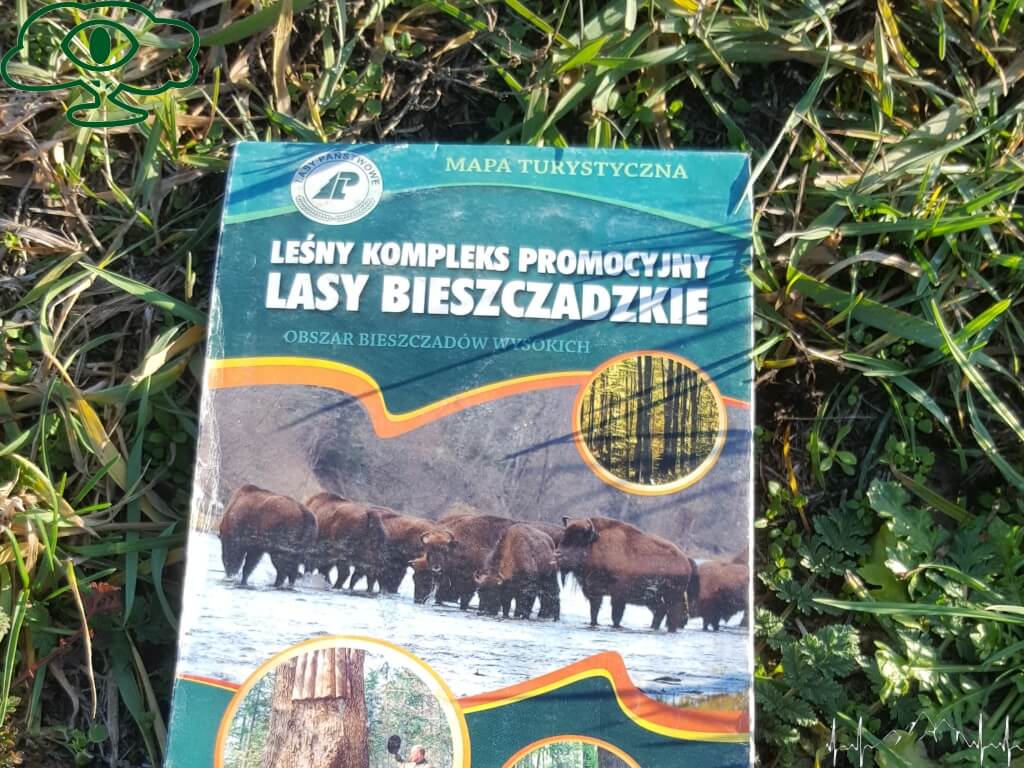 Mapa Bieszczad: LP Leśny Kompleks Promocyjny LASY BIESZCZADZKIE