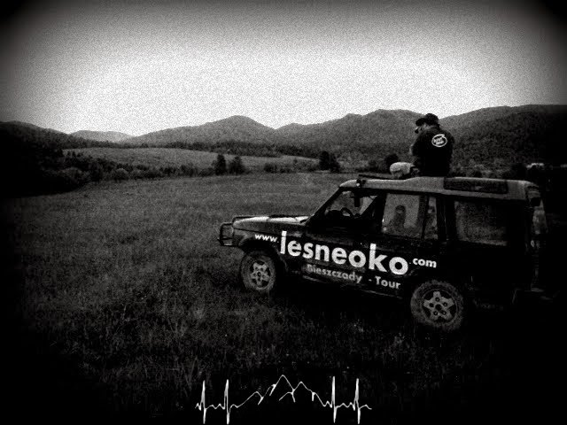 Samochodowy szlak Bieszczady wg Barnaby. Bieszczadzka Atrakcja pk 12: Punkt widokowy- Choceń