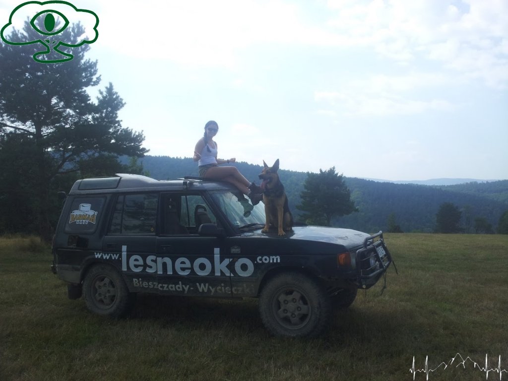 Samochodowy szlak Bieszczady wg Barnaby. Bieszczadzka Atrakcja pk 12: Punkt widokowy- Choceń