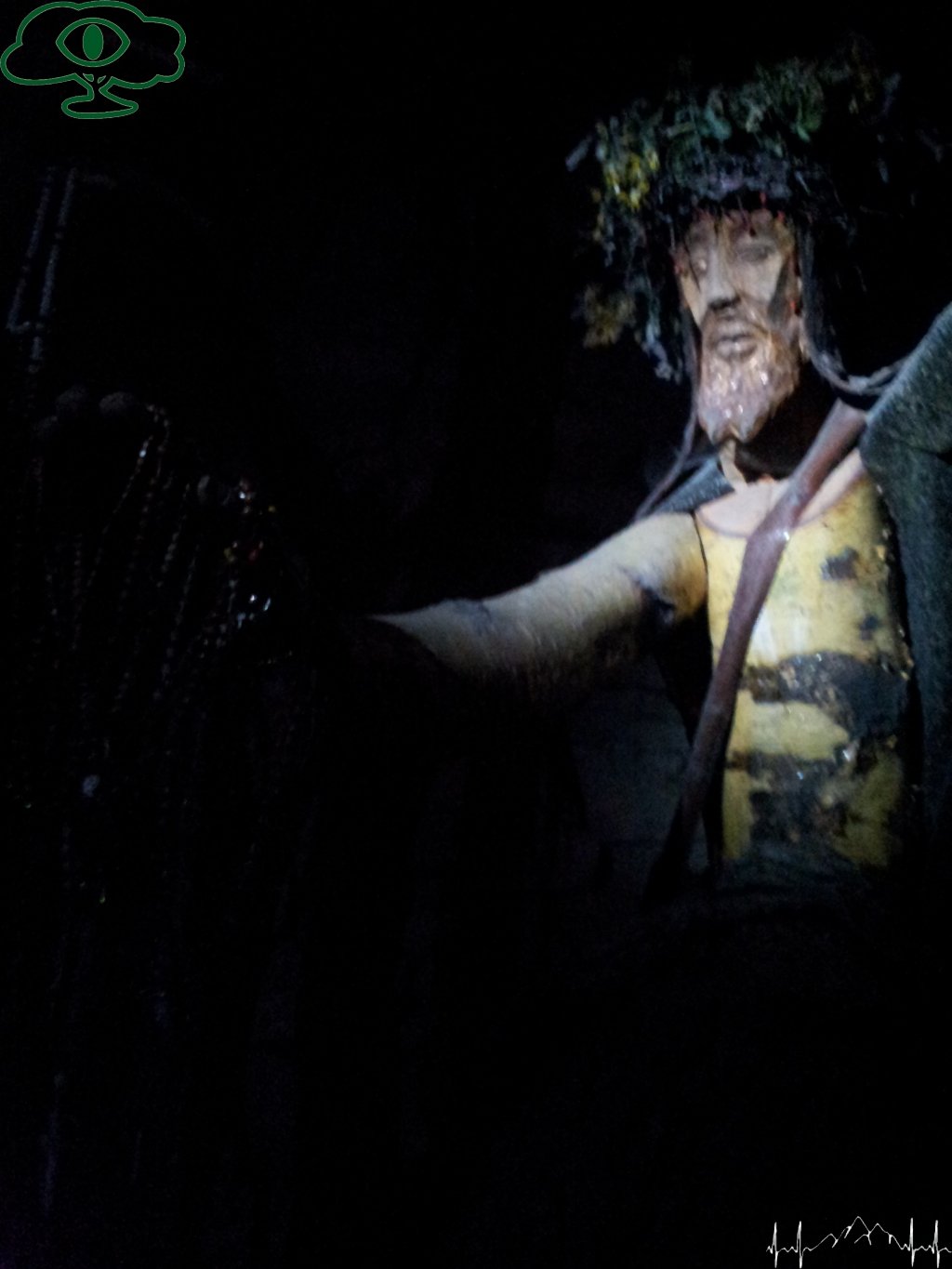 Samochodowy szlak Bieszczady wg Barnaby. Pk 19 Łopienka - Chrystus Bieszczadzki