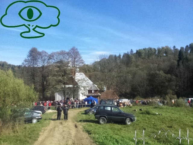 Samochodowy szlak Bieszczady wg Barnaby. Pk 19 Łopienka - odpust