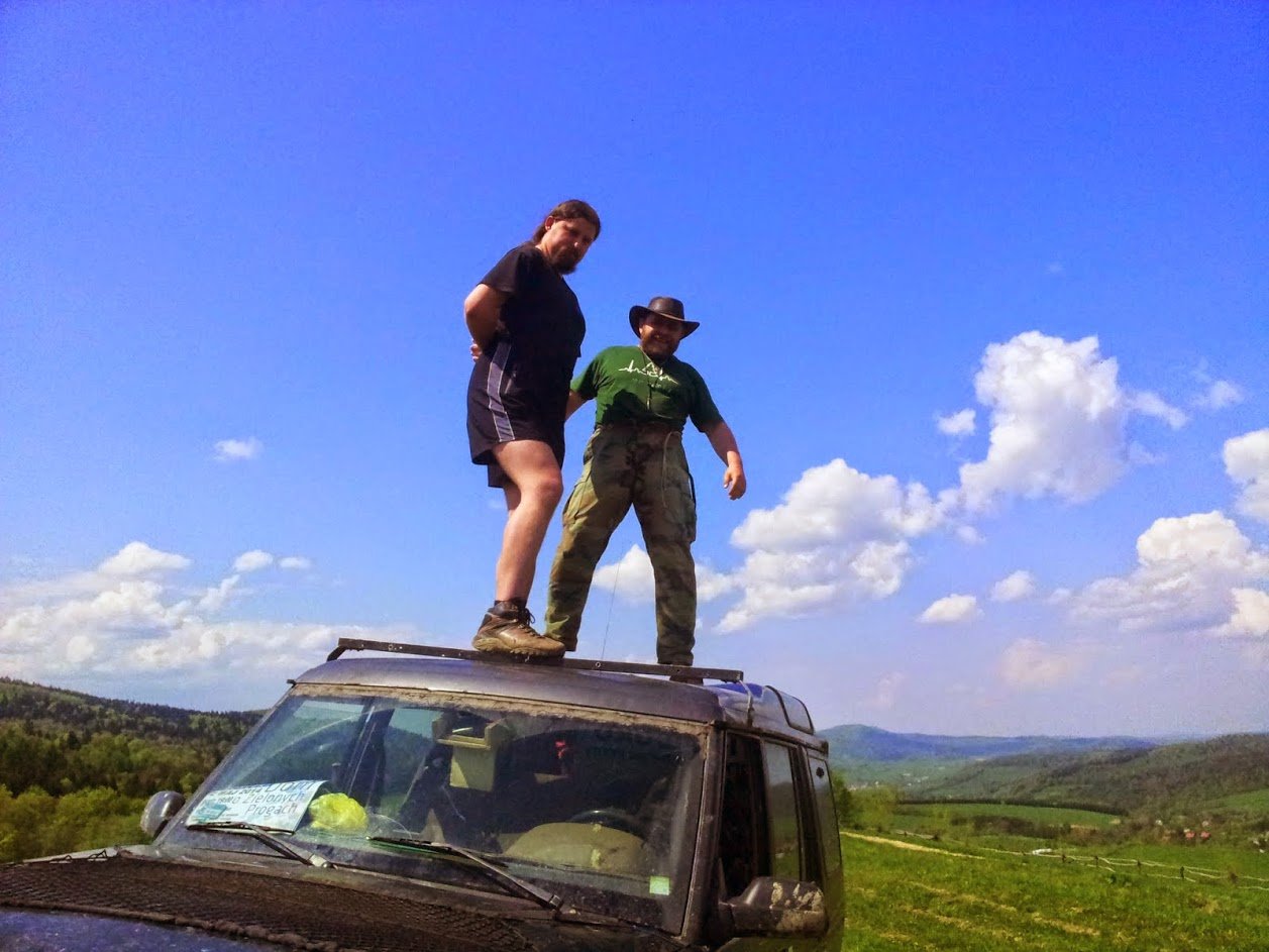 Samochodowy szlak Bieszczady wg Barnaby. Pk 13 Stężnica