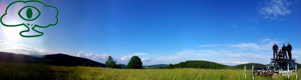 Samochodowy szlak Bieszczady wg Barnaby. Pk 8 Kamionki punkt widokowy