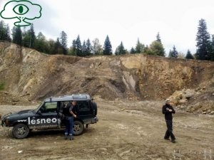 Samochodowy szlak Bieszczady wg Barnaby. Pk 4 Kopalnia Bystre Rabe