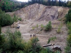 Samochodowy szlak Bieszczady wg Barnaby. Pk 4 Kopalnia Bystre Rabe