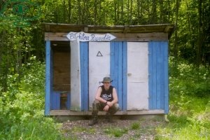 Samochodowy szlak Bieszczady wg Barnaby. Pk 5 Punkt widokowy na Rabem